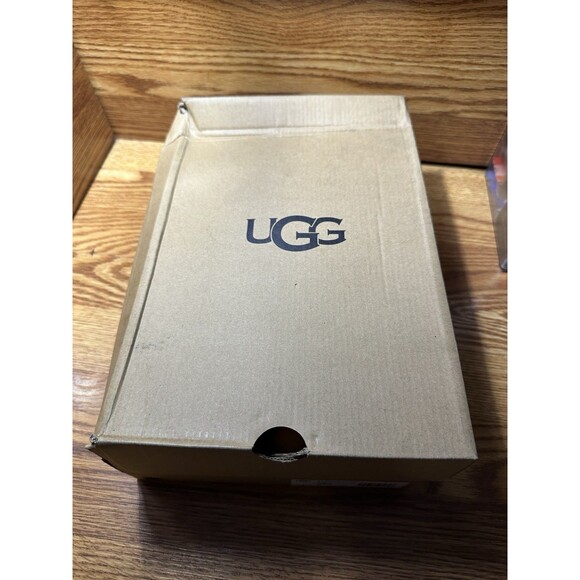 NIB UGG Fluff Yeah Slide Poppy - California Orange Poppy - US 7 W/ Box - Picture 7 of 7